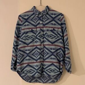 Faherty Patterned Button-Up Shirt